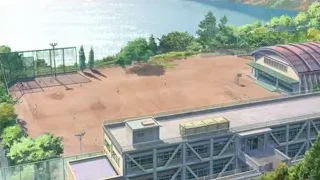 aerial view of baseball field with players — Your Name