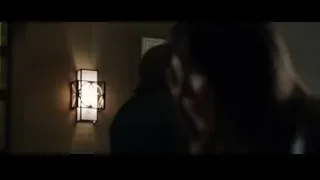 Close-up of woman's serious face — Iron Man 3