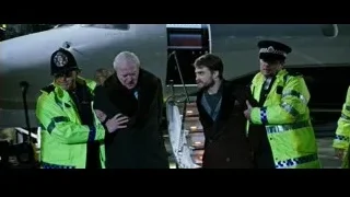 Elderly man escorted by police to private jet — Now You See Me 2