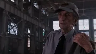 elderly man in uniform holding gun — The Avengers