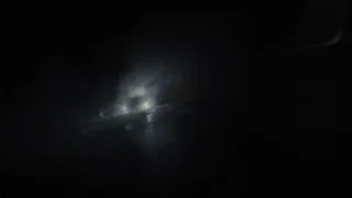 futuristic spaceship flying over water — Blade Runner 2049