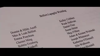 List of names on white background — The Wolf Of Wall Street