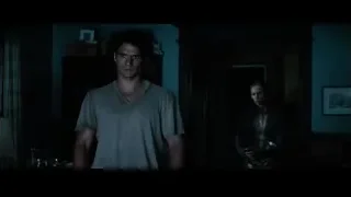 man and woman in dimly lit room — Superman: Man of Steel