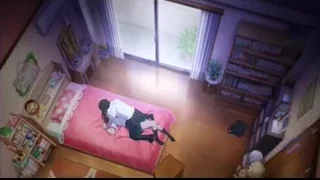 man and woman lying on pink bed — I Want To Eat Your Pancreas
