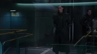 Man in black coat in futuristic control room — The Avengers