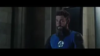 Man in blue suit in dark stone room — Doctor Strange 2