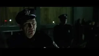 man in police uniform in dark room — The Matrix