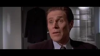 man in suit close-up face — American Psycho