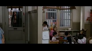 man in suit walking through classroom — The Persuit of Happyness