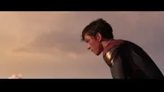 man in superhero costume with bloody face — Spiderman: No Way Home