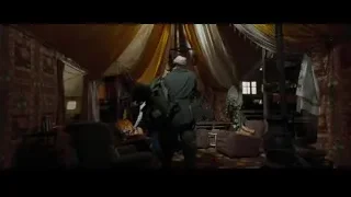 man in tent with patterned walls — Harry Potter and the Goblet of Fire