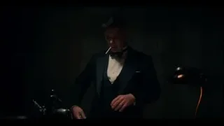 Man in tuxedo sitting at desk — Peaky Blinders