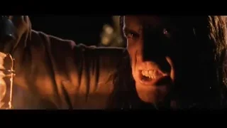 man's face in dark eerie setting — Harry Potter and the Philosophers Stone