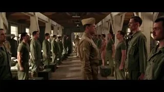 men in military uniforms in room — Hacksaw Ridge