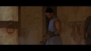 Men in old room with stone walls — Gladiator