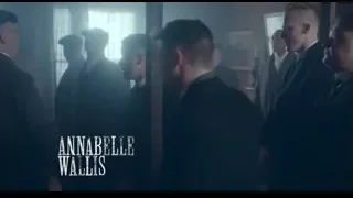 men in suits in smoky room — Peaky Blinders