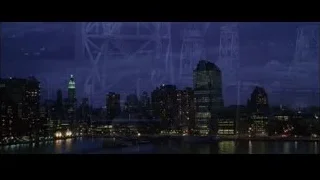 Night view of city skyline — Spider Man 2