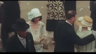 People in formal attire at outdoor event — Peaky Blinders
