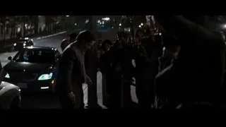 people with cameras on street at night — Batman: The Dark Knight Rises