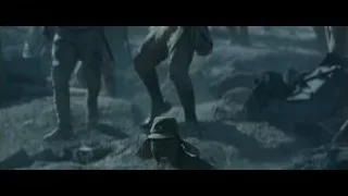 soldiers in war-torn mountainous area — Hacksaw Ridge
