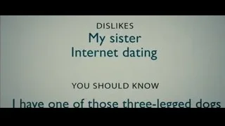 text graphic about internet dating — The Secret Life of Walter Mitty