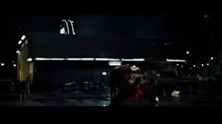 Three men fighting in dark alleyway — Fight Club