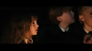 Two children in school uniforms — Harry Potter and the Philosophers Stone