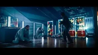 two men fighting with sword in room — John Wick: Chapter 4