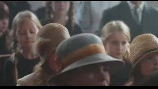 young children sitting in church pews — Peaky Blinders