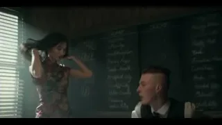 Young man and woman in classroom — Peaky Blinders