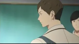young man deep in thought at chalkboard — I Want To Eat Your Pancreas