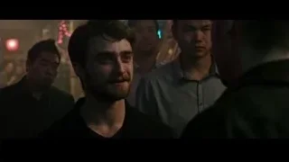 young men in dimly lit room with neon lights — Now You See Me 2